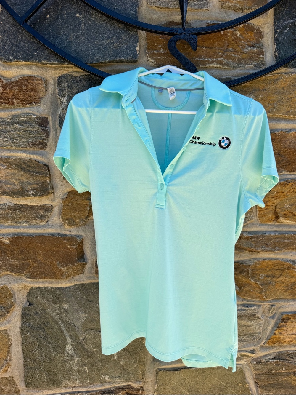 Under Armour Women's Mint Button Down Polo